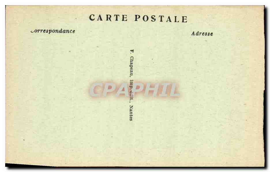 CPA Saint Nazaire La Chambre de commerce — Rückseite