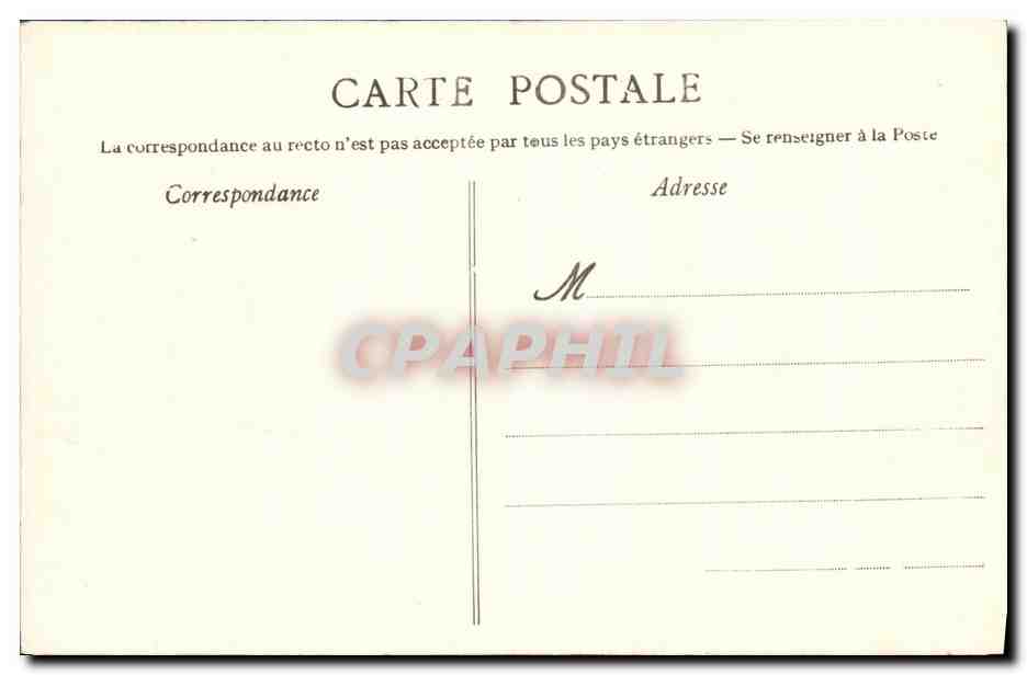 CPA Pornichet Le Bois d amour — Rückseite