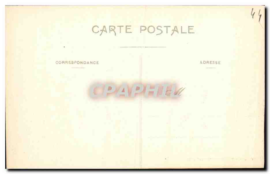 CPA Pornic La Cote et la Plage de la Noevellard — Rückseite