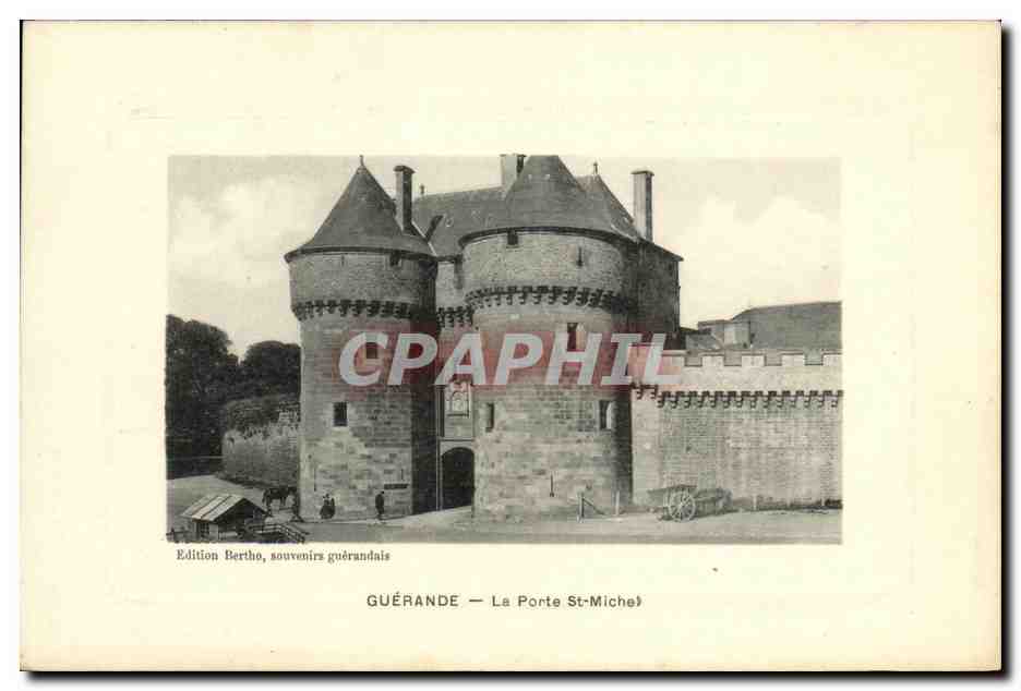 CPA Guerande La Porte St Michel