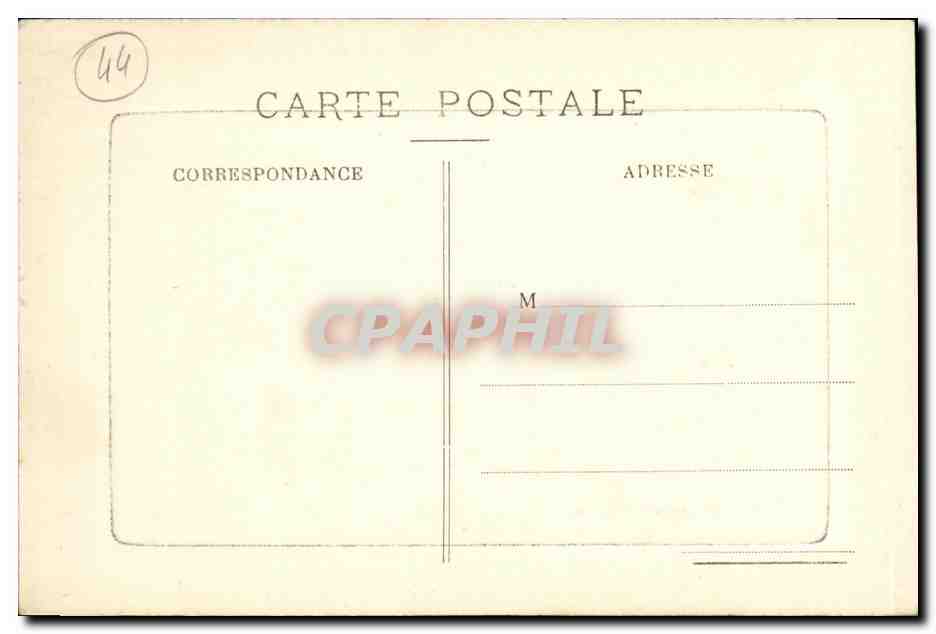 CPA Guerande La Porte St Michel — Rückseite