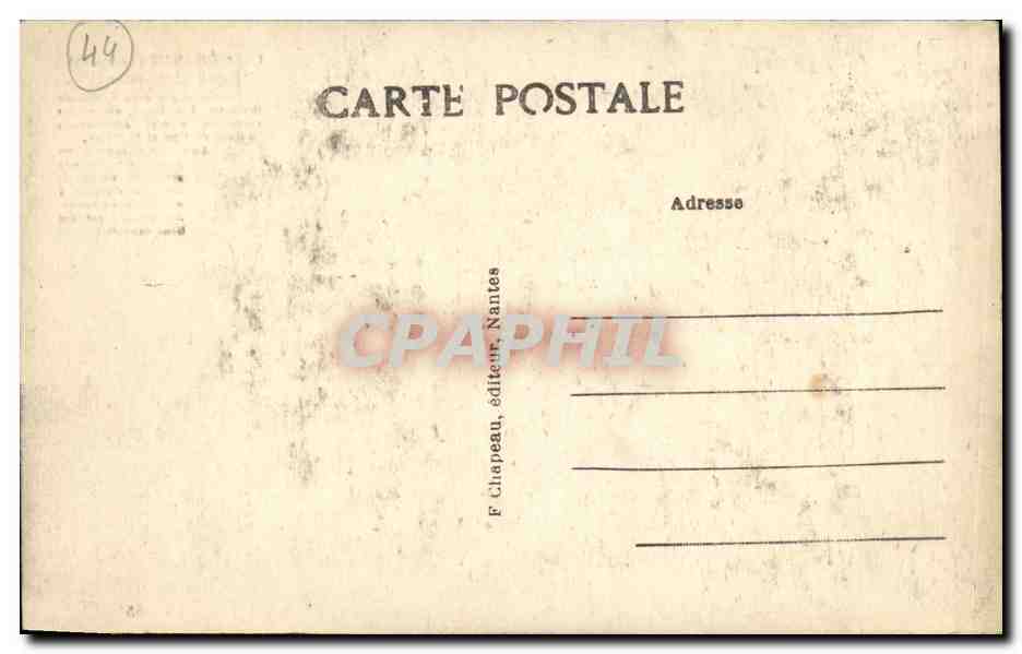 CPA Guerande Porte Saint Michel — Rückseite