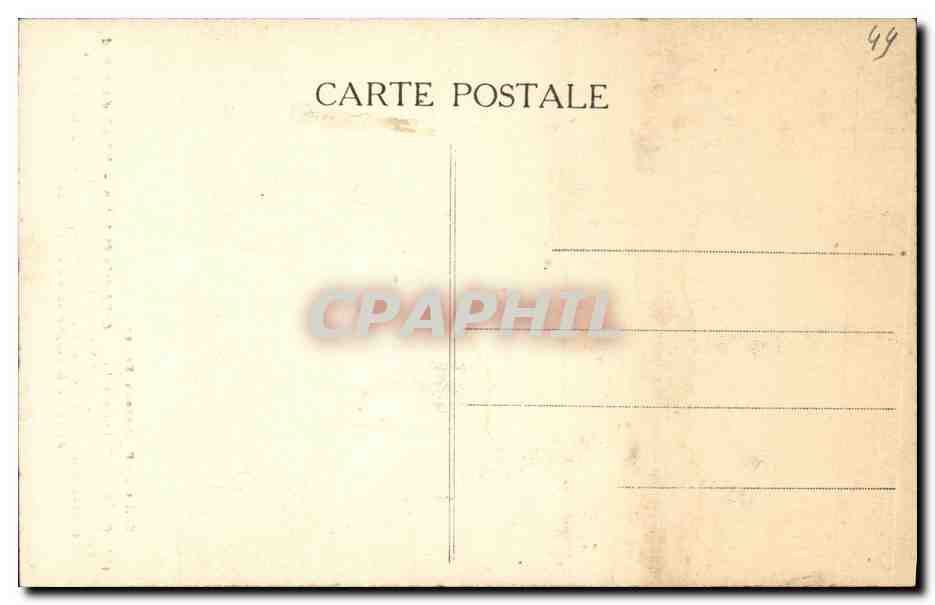 CPA Guerande Collegiale Saint Aubin Vitrail du grand portail representant Saint Vincent — Rückseite