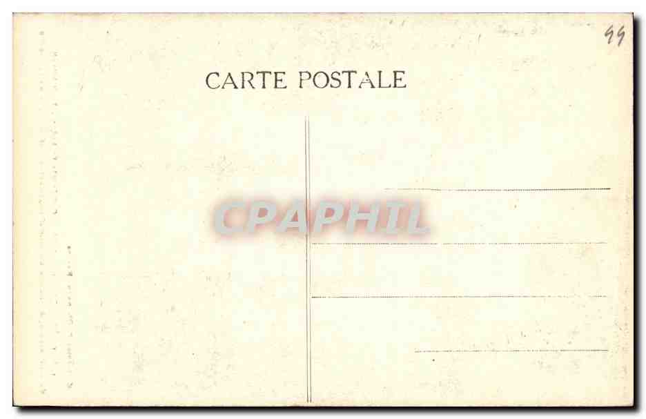 CPA Guerande Collegiale Saint Aubin Petit vitrail Martyre de St Pierre — Rückseite