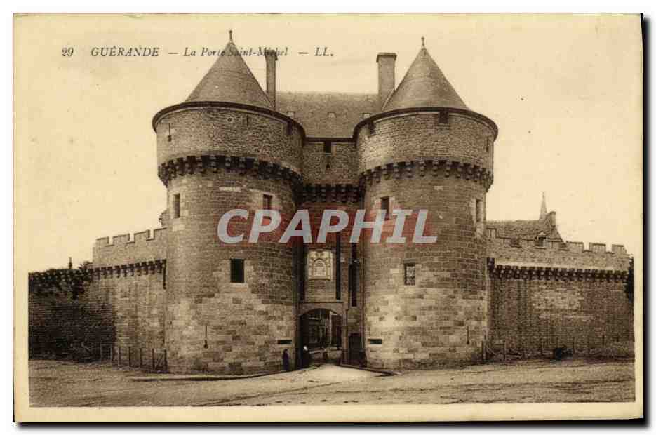 CPA Guerande La Porte Saint Michel