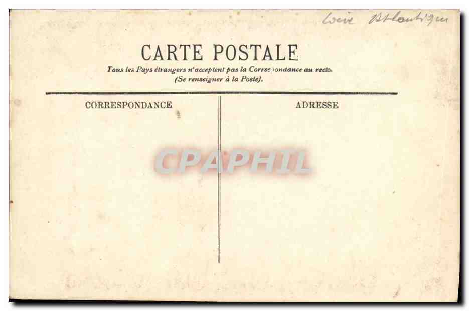 CPA Guerande La Porte Saint Michel — Rückseite