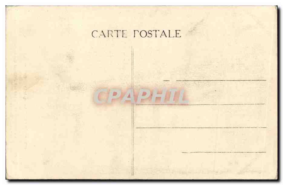 CPA Guerande collegiale Saint Aubin chasse les anglais — Rückseite