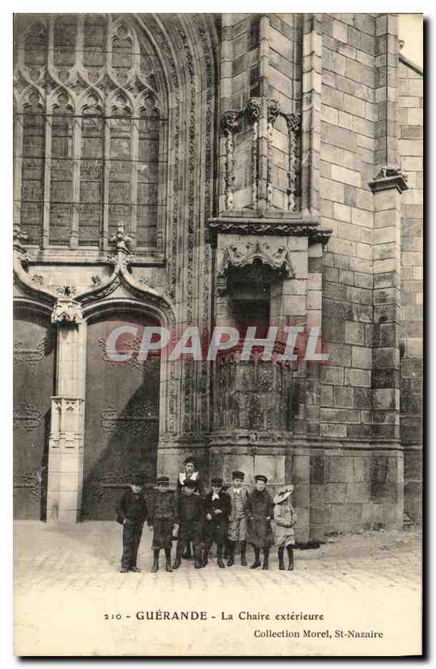 CPA Guerande La Chaire exterieure Enfants