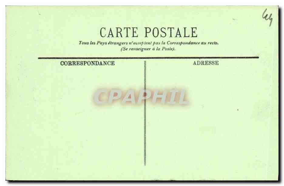 CPA Guerande Tour Sainte Anne et la Promenade — Rückseite