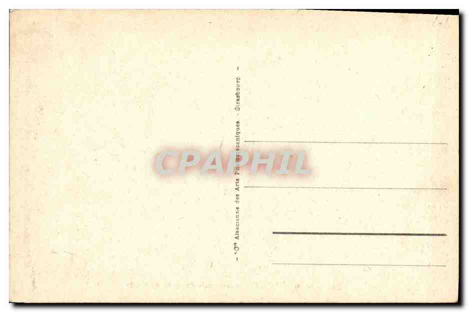 CPA Guerande Marais Saints Pres de Saille Moulin — Rückseite