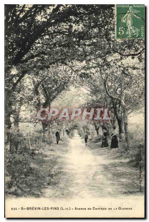 CPA Saint Brevin Les Pins Avenue Du Chateau De La Guerche 