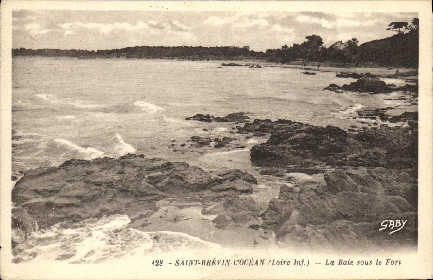 CPA Saint Brevin L Ocean La Baie Sous Le Fort