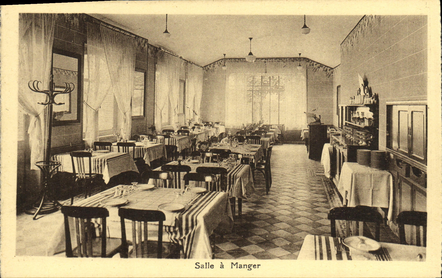 CPA St Brevin L ocean Hotel du Chalet Salle a manger