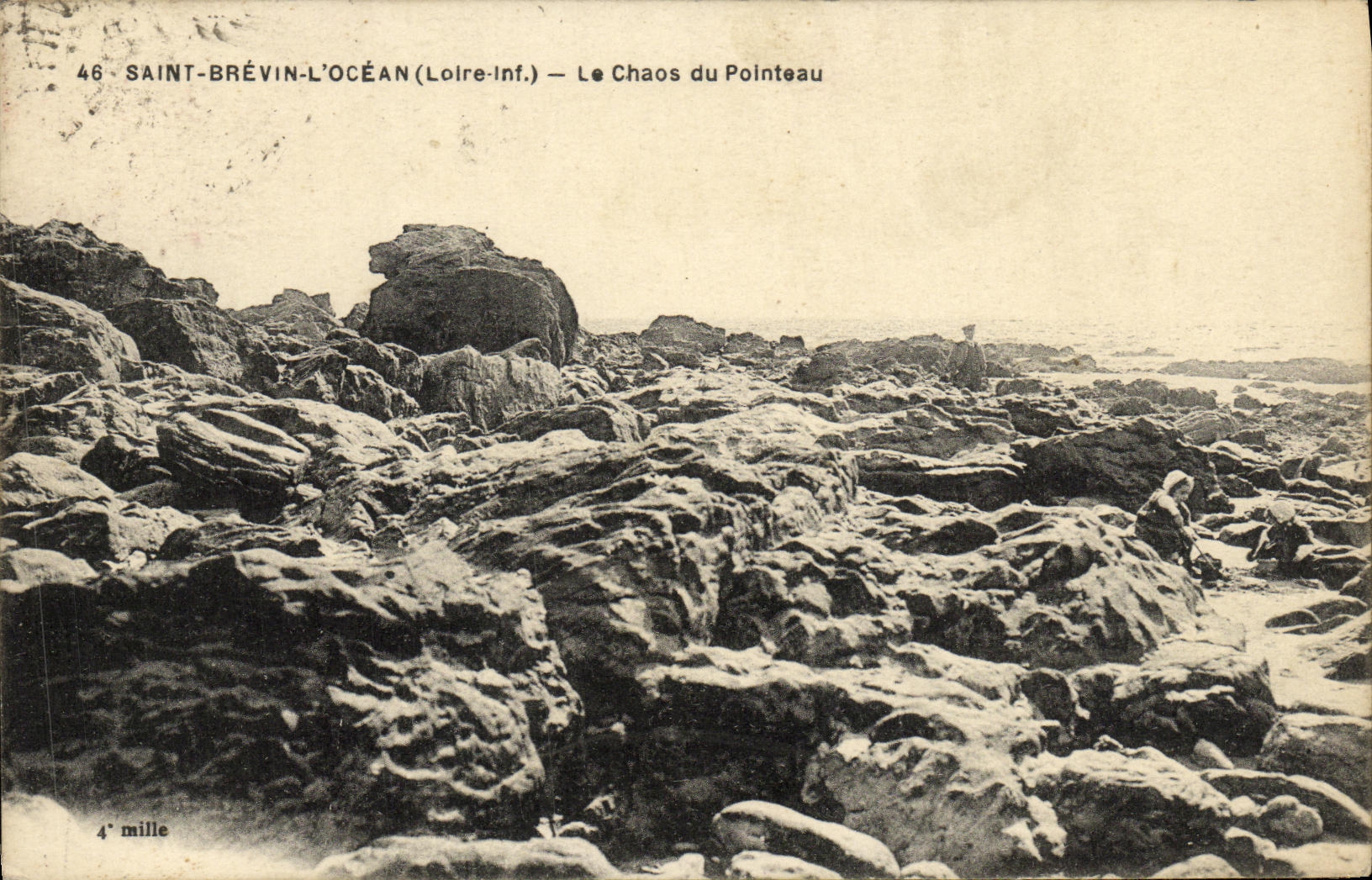 CPA St Brevin L ocean Le chaos du Pointeau