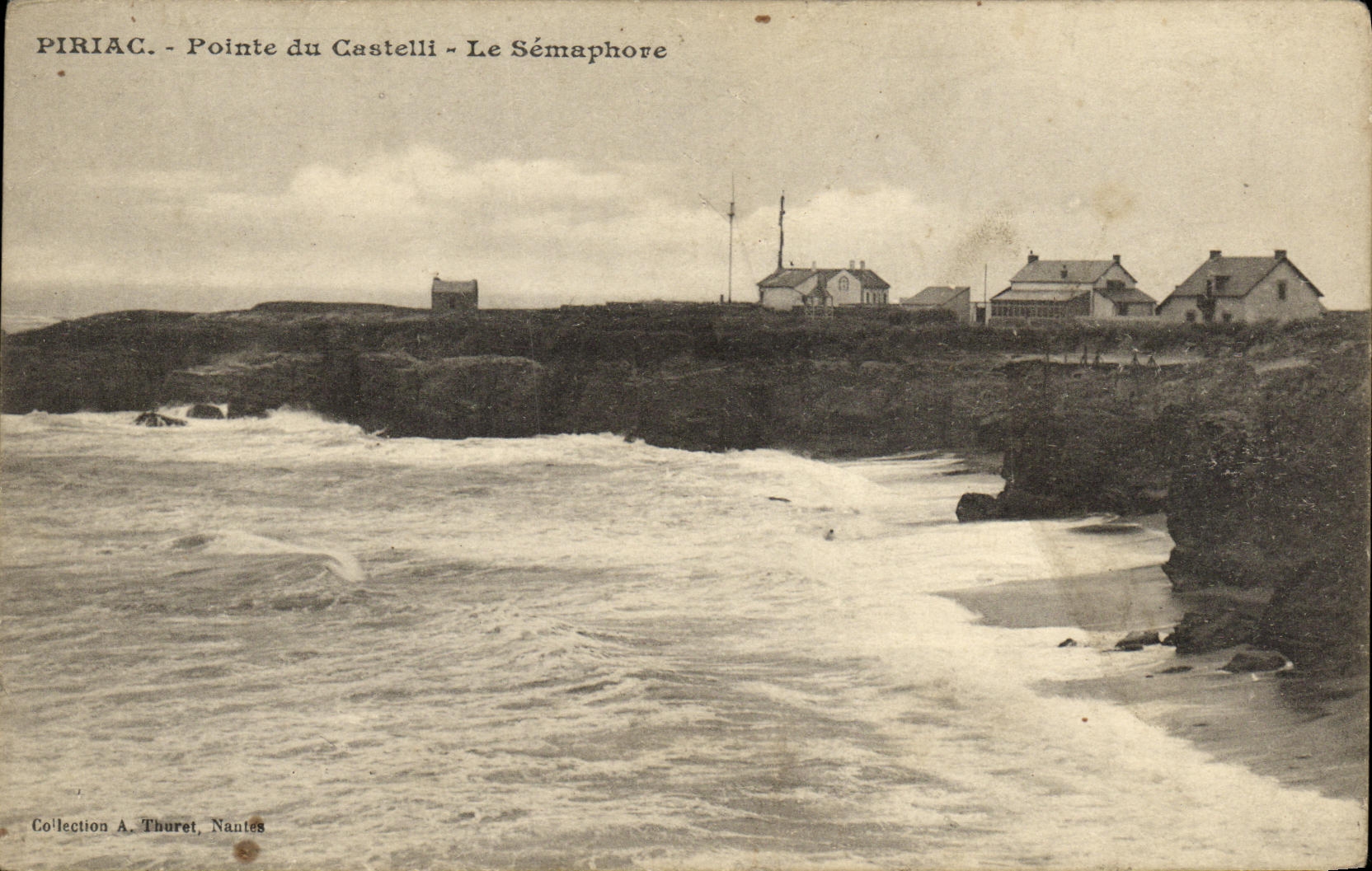 CPA Piriac Point du castelli Le Semaphove