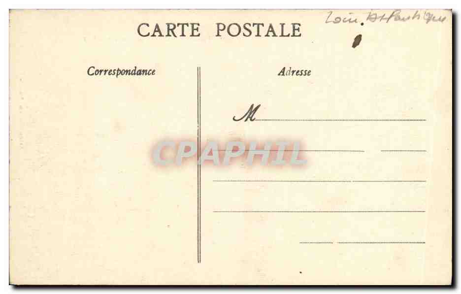 CPA Piriac Sur Mer Les Rochers Bleus — Back