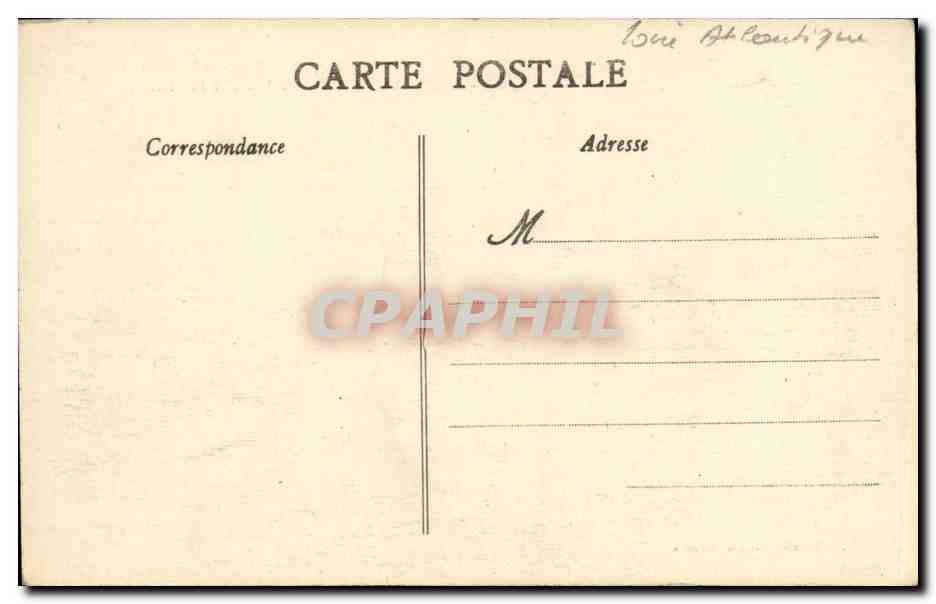 CPA Piriac Sur Mer Mer Etude de rochers sur la cote de Poulaire — Rückseite