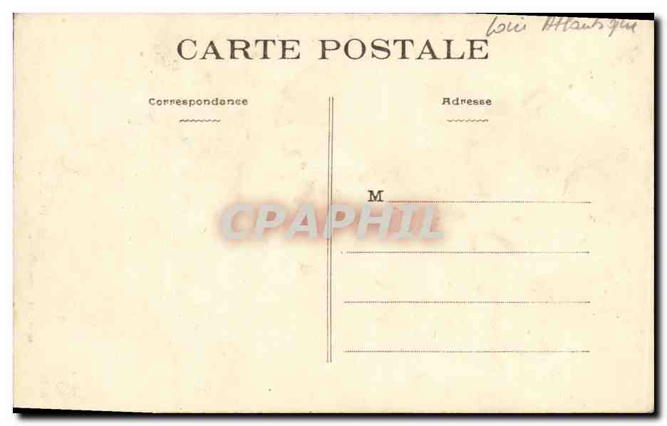 CPA Piriac Les Rochers La Couette et les oreillers — Rückseite
