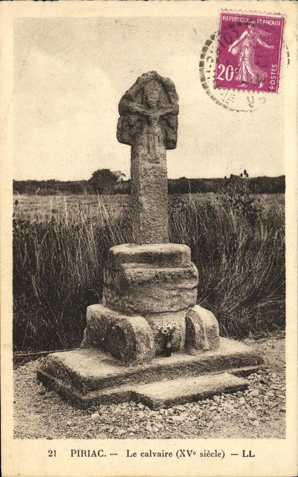 CPA Piriac Le Calvaire