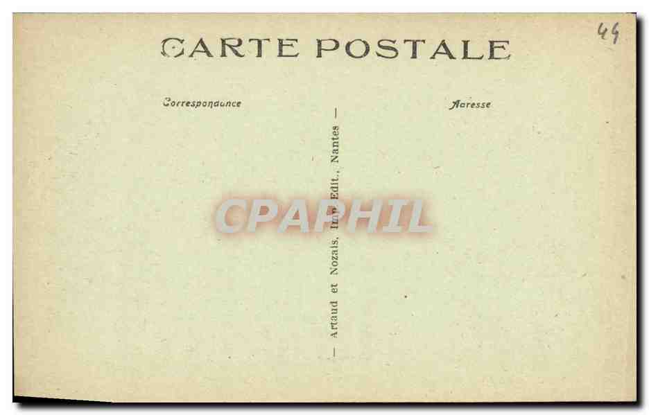 CPA Piriac La Baie Vers Mesquer — Rückseite