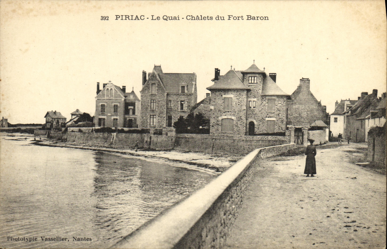 CPA Piriac Le Quai Chalets du Fort Baron