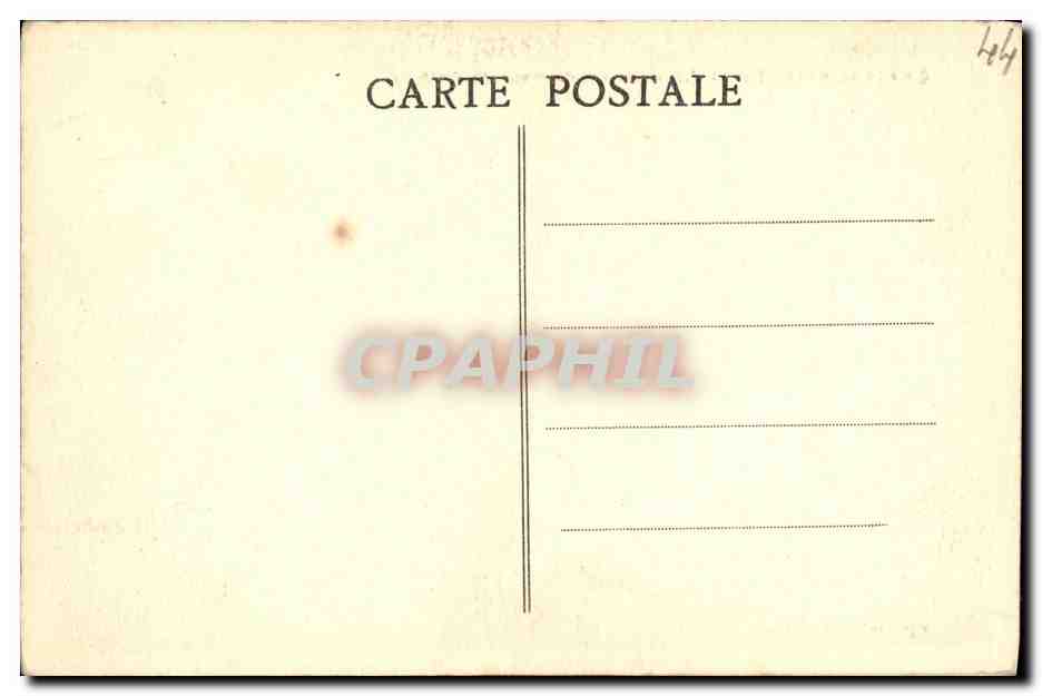 CPA Chateaubriant Cour d honneur du chateau — Rückseite