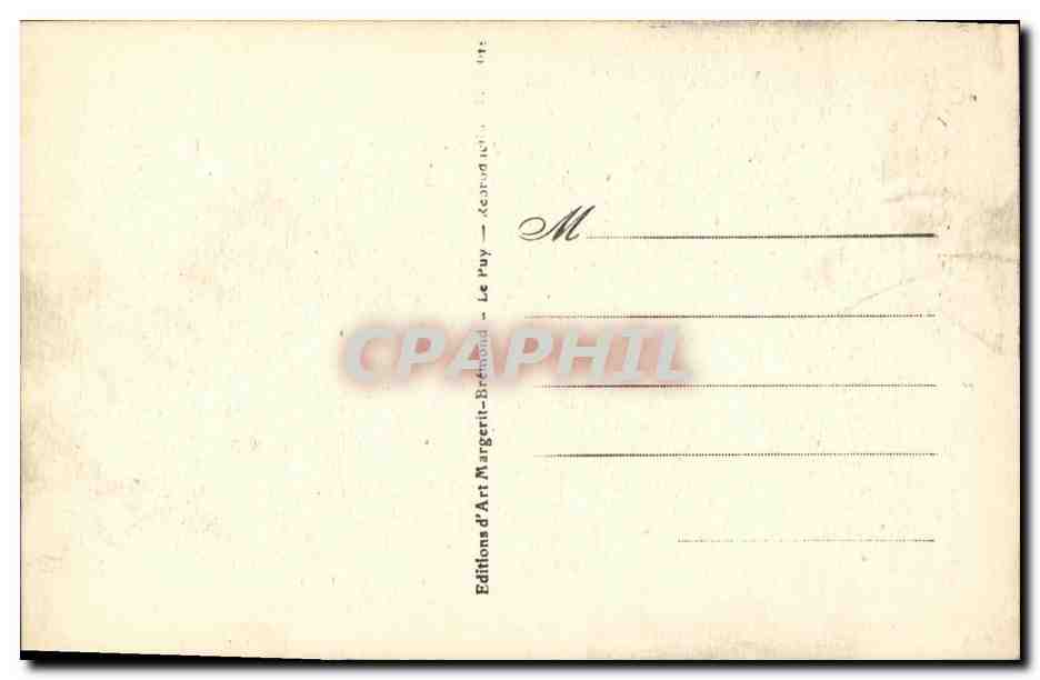 Le Puy — Le Rocher Saint-Michel d'Aiguilhe (Aspect Ouest) — Le Velay Illustré 192 — Back