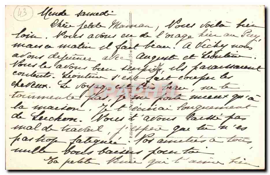 Le Puy - Le Rocher d'Aiguilhe (Aspect Oriental) - Le Velay Illustré 193 — Back