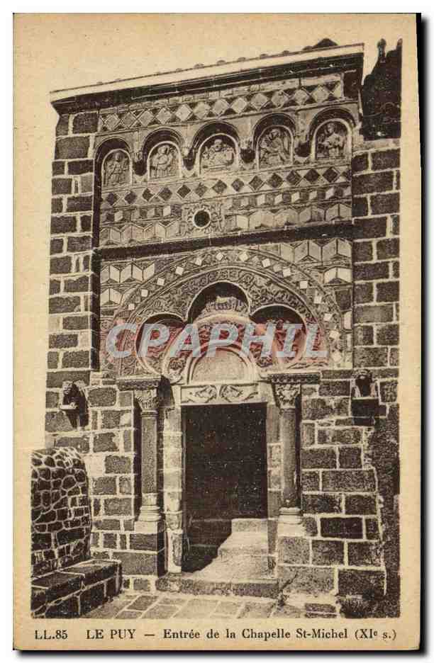 Le Puy — Entrée de la Chapelle Saint-Michel (XIe s.) — LL.85