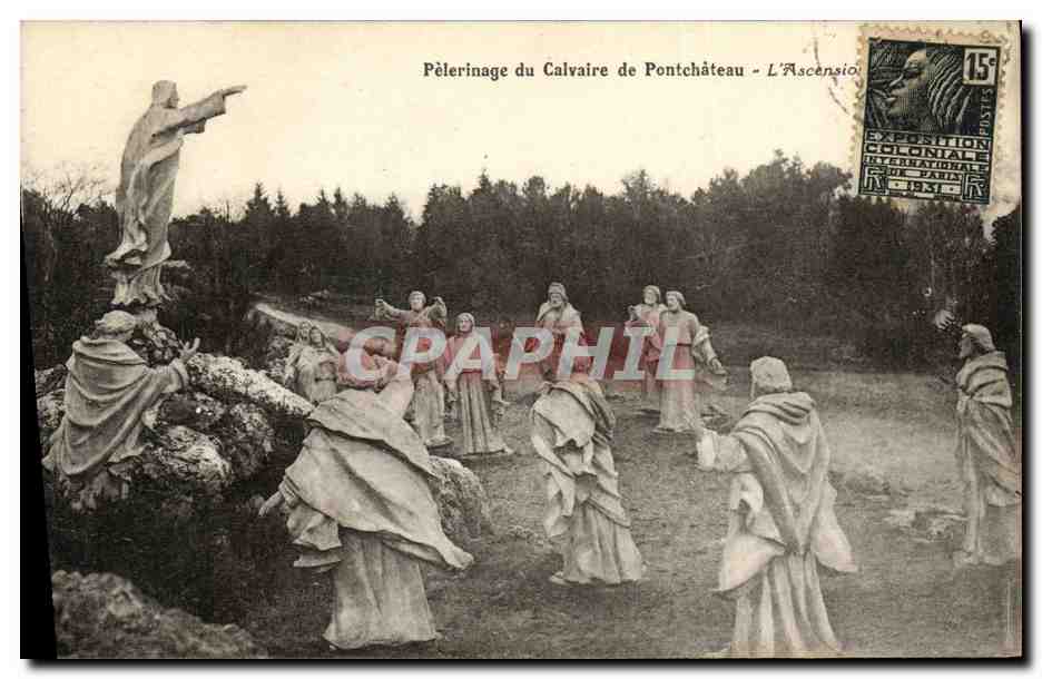CPA Pelerinage du Calvaire de Ponchateau L ascension