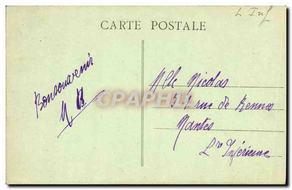 CPA Pelerinage du Calvaire de Ponchateau L ascension — Rückseite