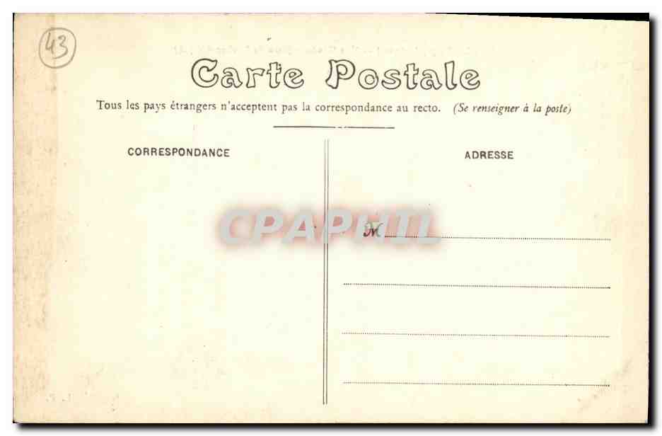Le Puy (Haute-Loire) — Vue Générale prise du Rocher d'Espaly — n° 546 — Reverso