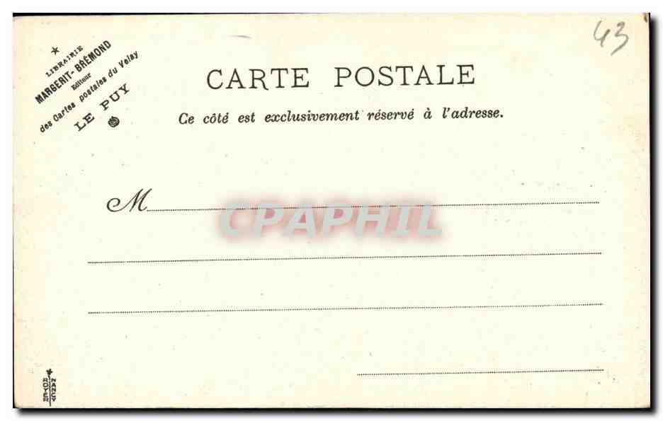 Le Puy - Portail roman au Jardin du Fer — LE VELAY ILLUSTRÉ — Back