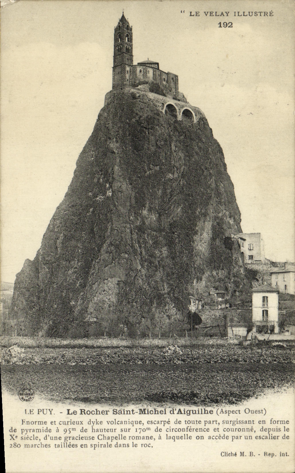 CPA Le Puy Le Rocher Saint Michel d Aiguilhe