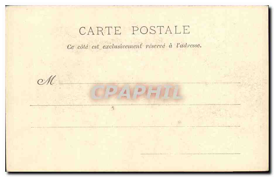 CPA Environs du Puy Beau portail roman Dunieres — Rückseite