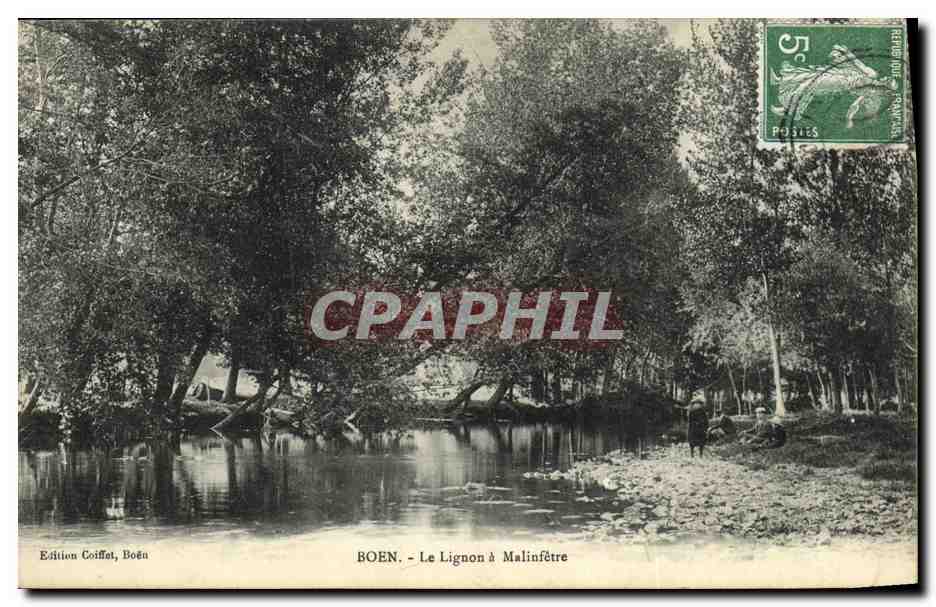 CPA Boen Le Lignon a Malinfetre