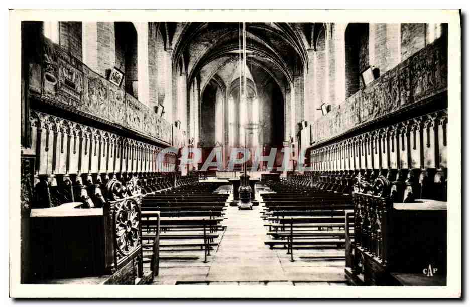 CPA La Chaise Dieu Interieur de l eglise