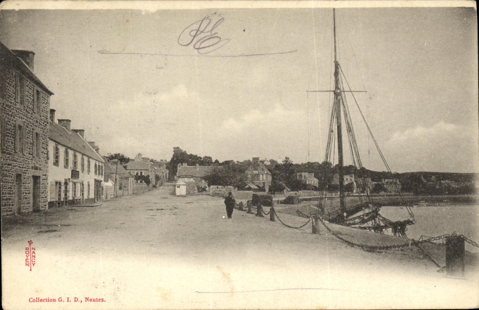 CPA Loire Atlantique Port Bateau 