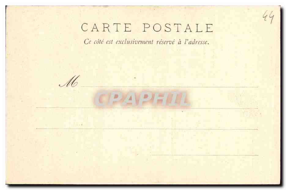 CPA Guemene Penfao L Eglise — Rückseite