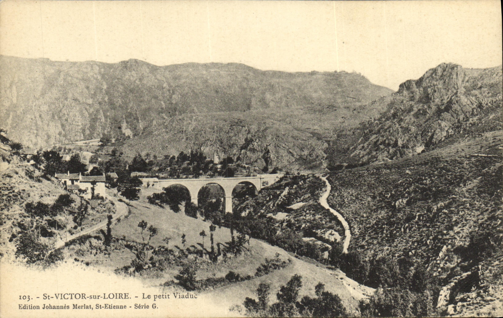CPA St Victor Sur Loire Le Petit viaduc