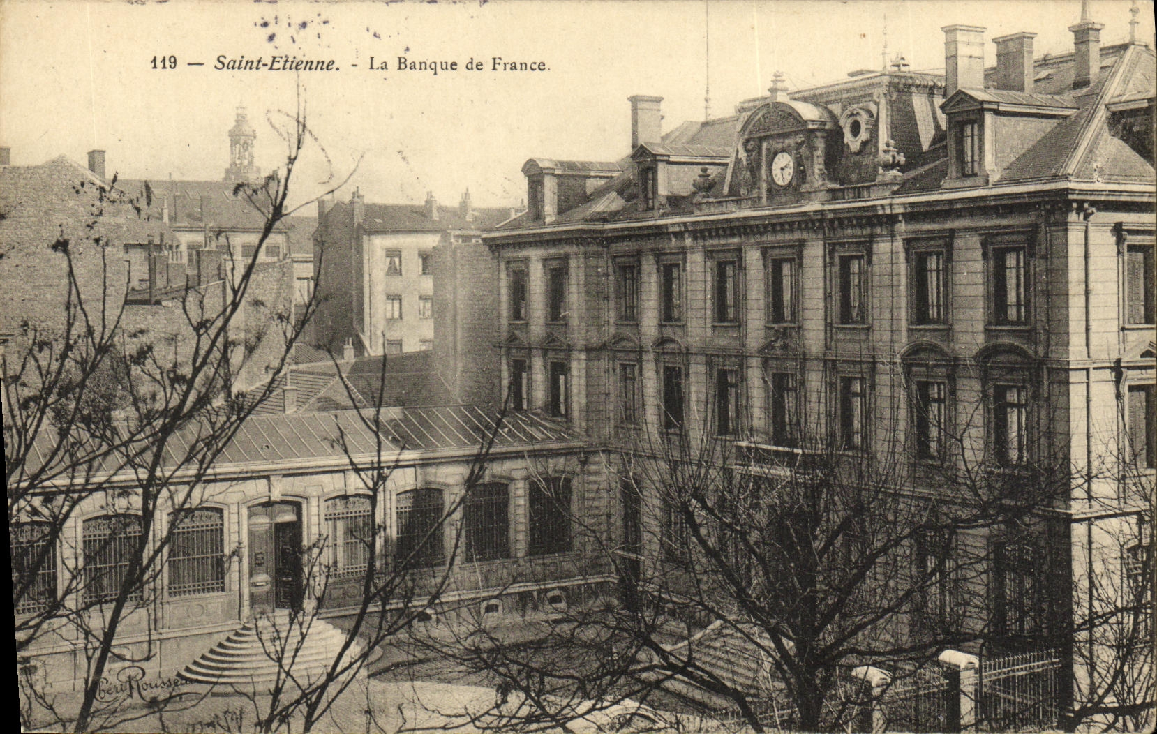 Saint-Étienne — La Banque de France — Cérus Rougier, n° 119