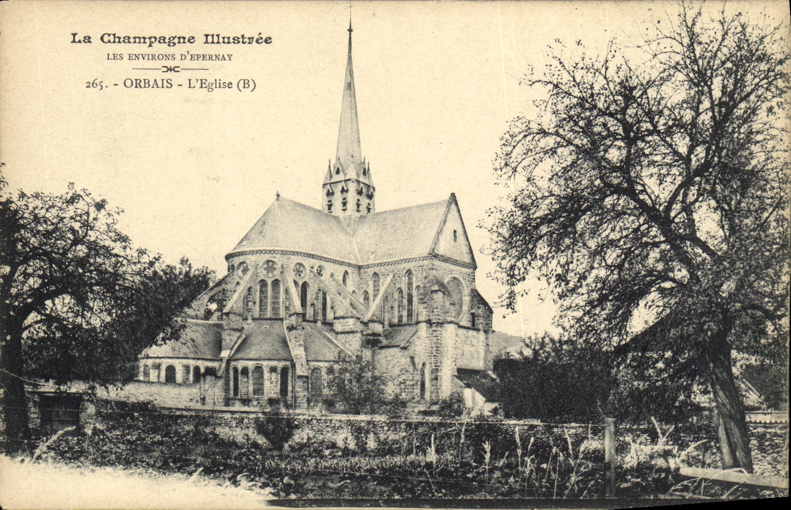 Orbaïs - L'Église (B) — La Champagne Illustrée, n° 265