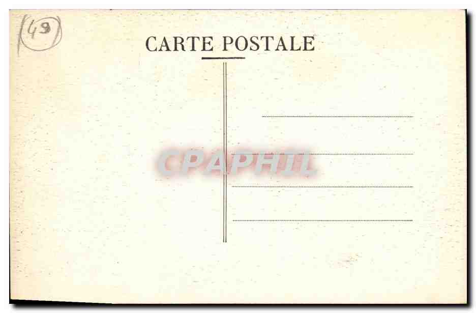 CPA Vins Sur Pupitres Caves Ackerman Grands Vins mousseux St Hilaire le Florent  — Rückseite