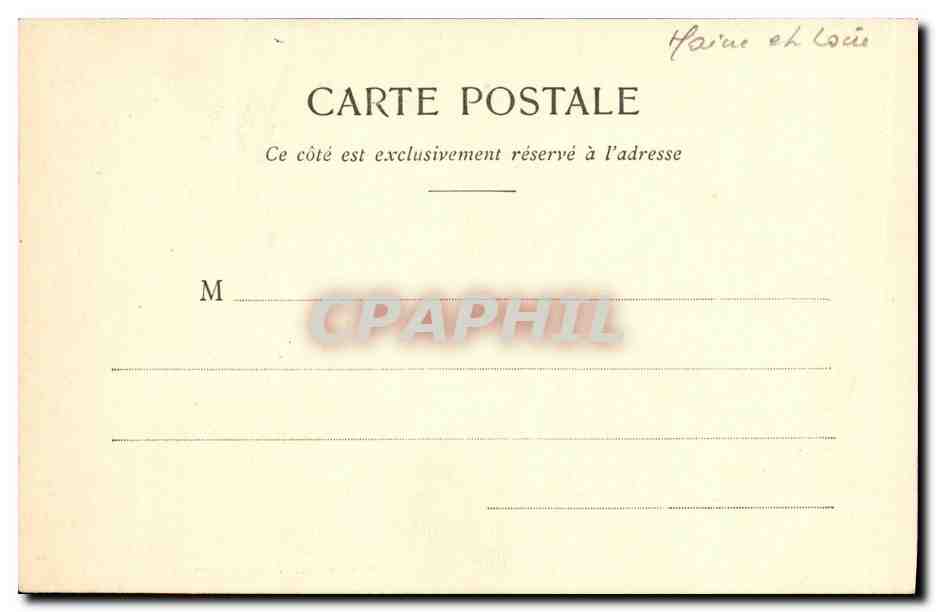 CPA Bauge Eglise de Cuon Clocher roman  — Rückseite