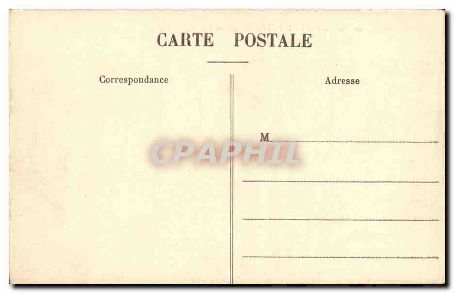 CPA St Lambert la Potherie Chateau de la Coltrie  — Rückseite