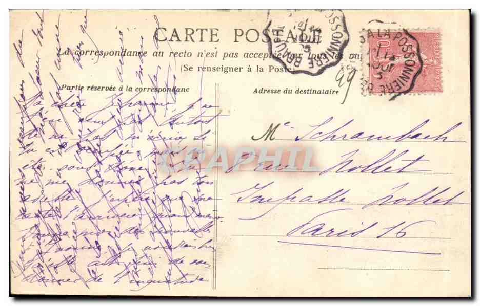 CPA Beaupreau Le Chateau Porte d entree — Rückseite