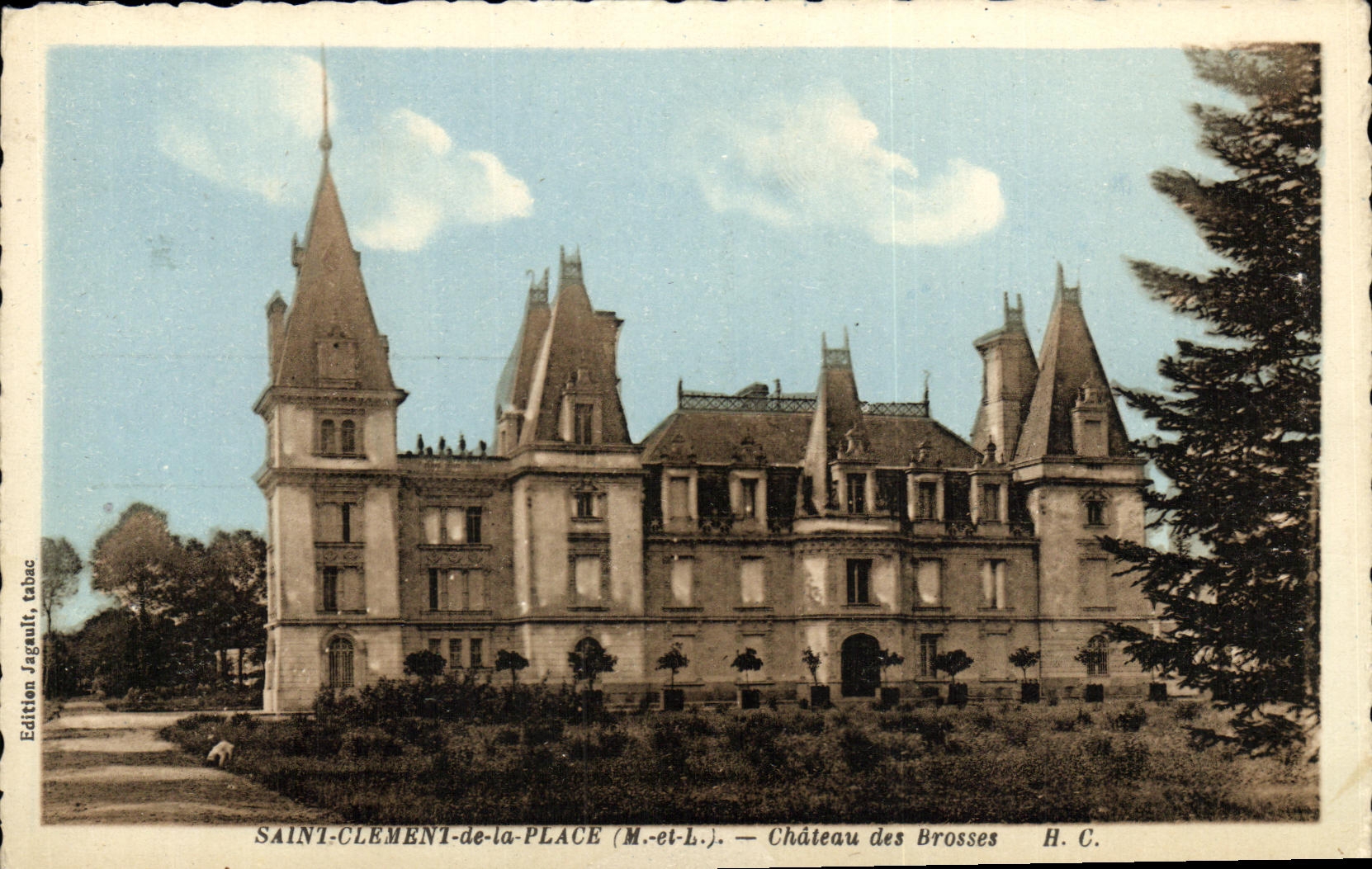 CPA Saint Clement de la Place Chateau des Brosses