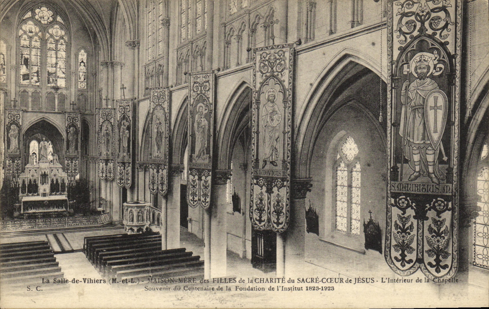 CPA Maison mere des filles de la charite du Sacre Coeur de Jesus
