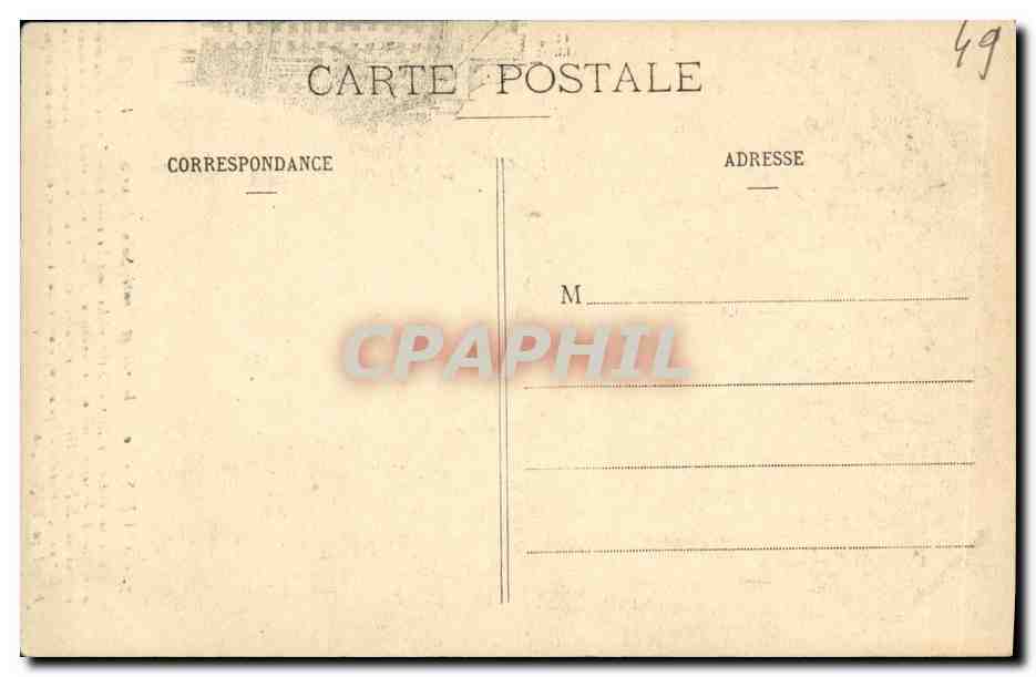 CPA Angers La Cathedrale Et Montee Saint Maurice — Rückseite