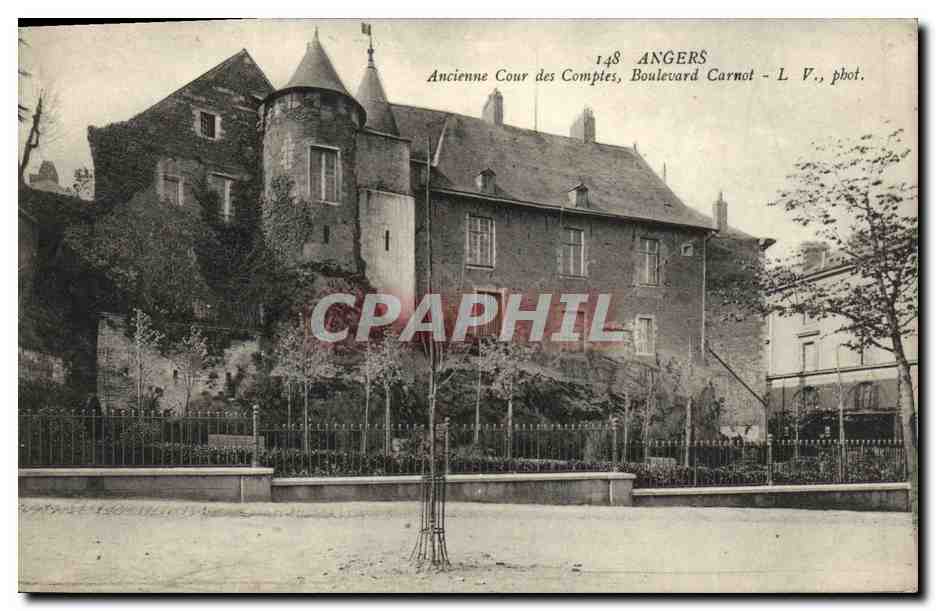 CPA Angers Ancienne Cour Des Comptes Boulevard Carnot